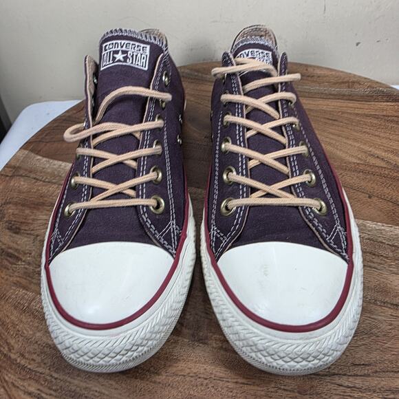 Converse Chuck Taylor All Star Womens Brown White Size 9 Low Top Shoes 151262F - Picture 4 of 10